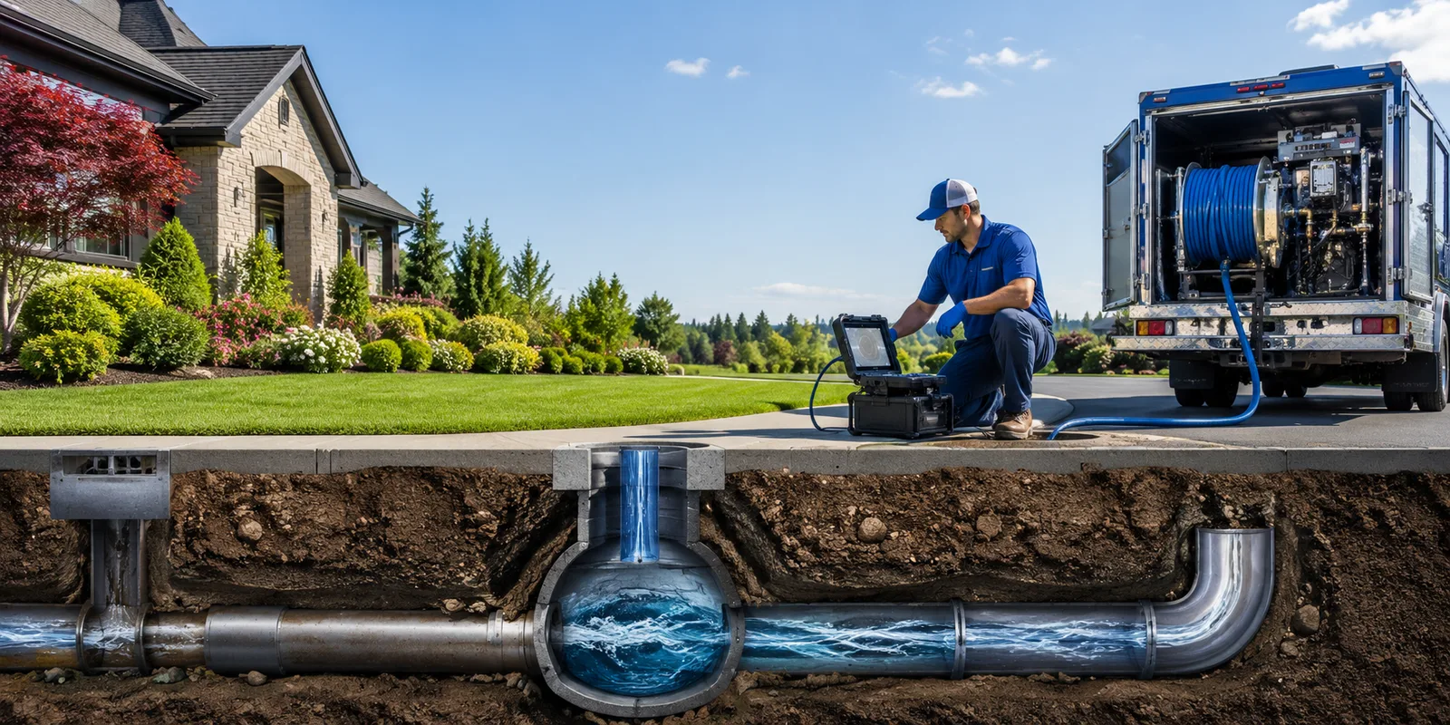 Drainage restoration information for Blue Mountain Lake, NY